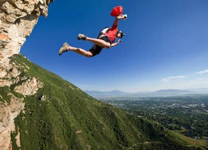 BASE Jumping
