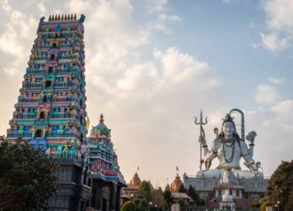 siddheswar dham or char dham temple at namchi image is taken at namchi sikkim india.